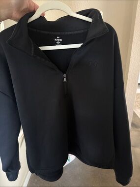 Under Armour Men’s Black Half-Zip Performance Pullover